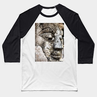 Thai Buddha head Baseball T-Shirt